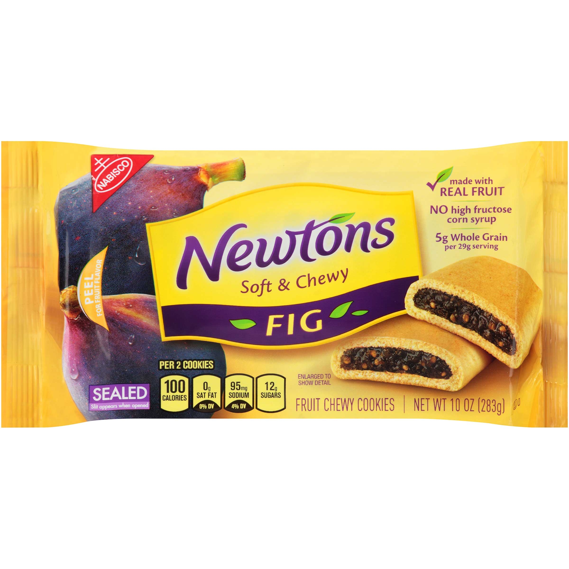 Nabisco Newtons Soft and Chewy Fig Cookies, 10 Ounce -- 12 per case.