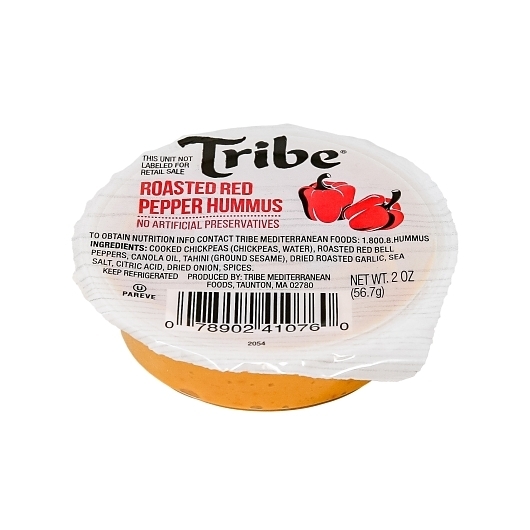 Tribe Red Pepper Hummus, 2 Ounce -- 96 per case