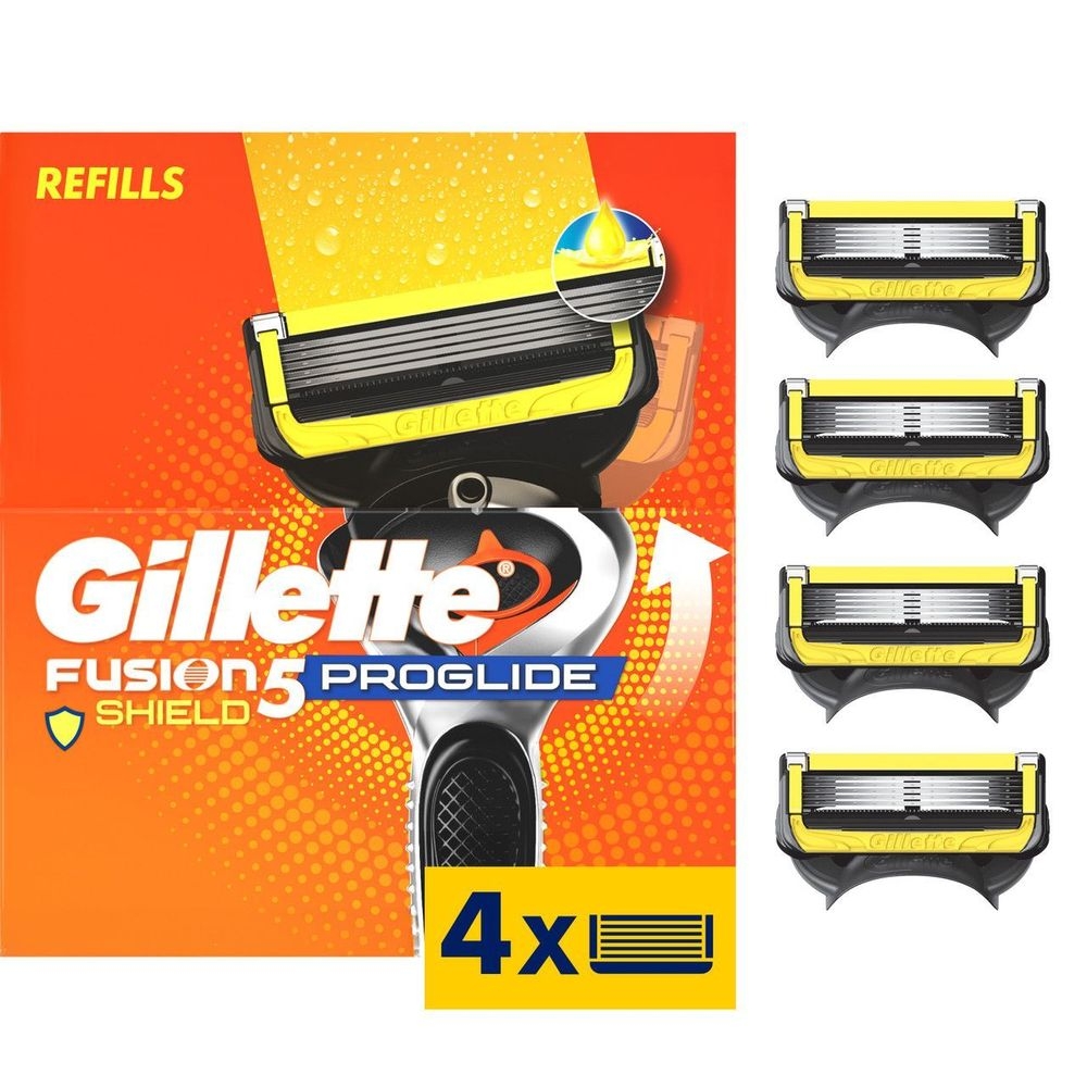 Gillette ProGlide Shield Mens Razor Refill, 4 count -- 48 per case