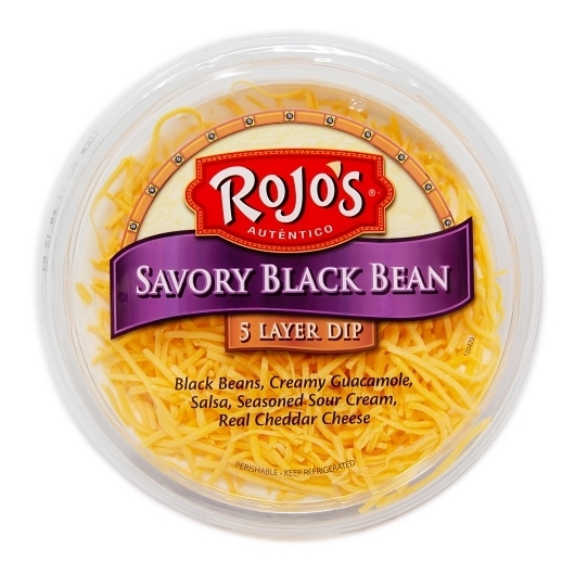 Rojos Savory Black Bean Layer Dip, 15 Ounce -- 6 per case
