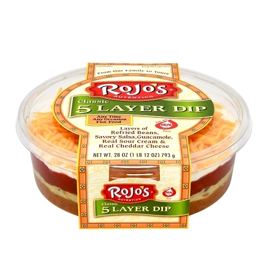 Rojos Five Layer Dip, 28 Ounce -- 6 per case