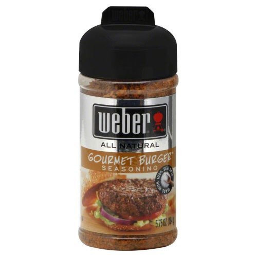 Weber Gourmet Burger Seasoning, 5.75 Ounce -- 6 per case