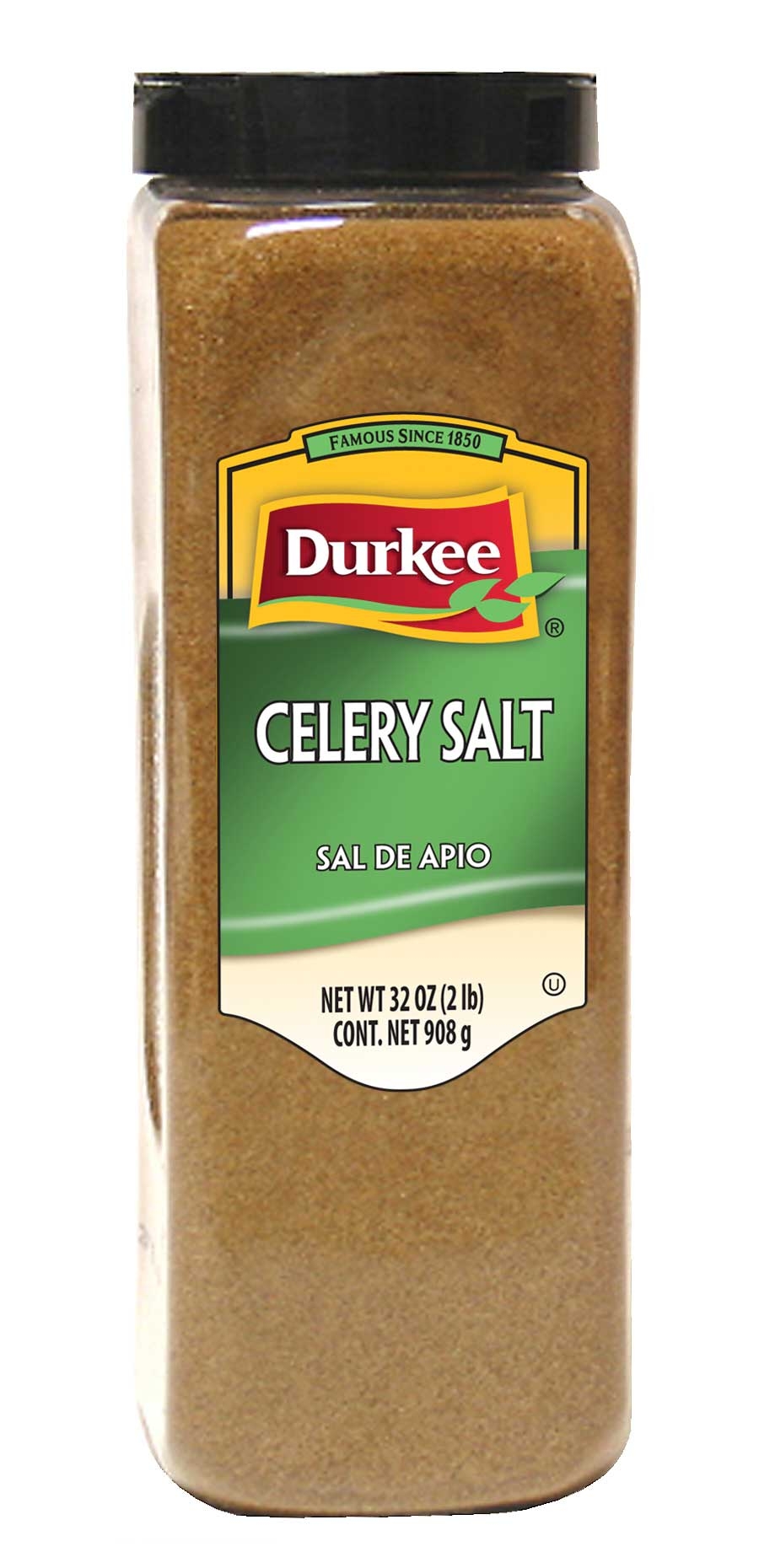 Durkee Celery Salt - 32 oz. container, 6 per case