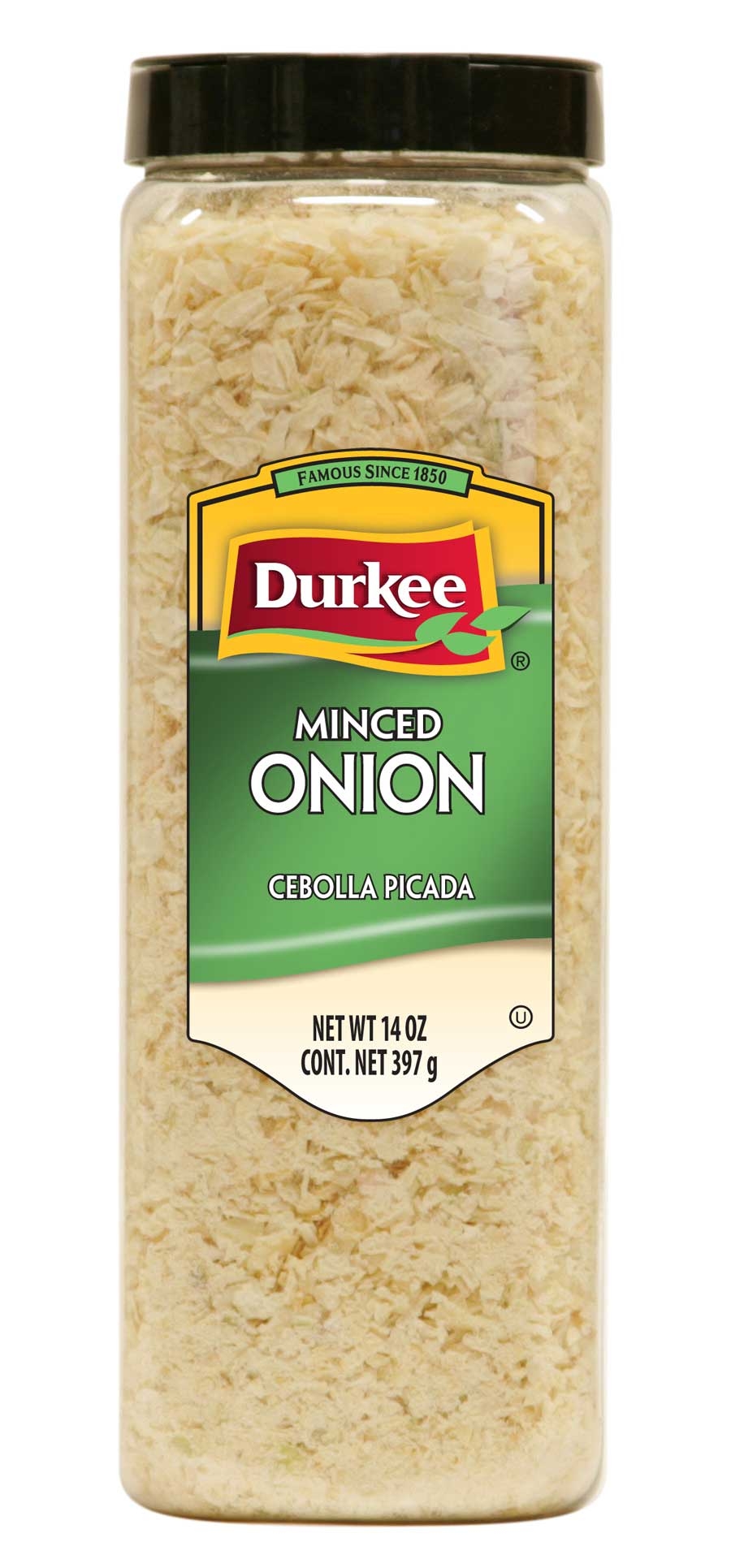 Durkee Minced Onion - 14 oz. container, 6 per case