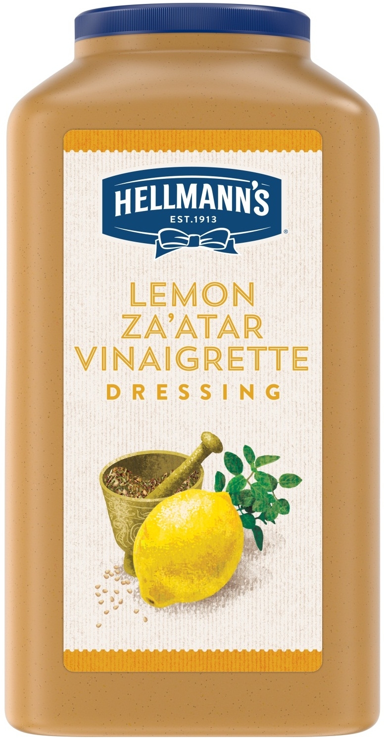 Hellmann's Lemon Za'atar Vinaigrette Salad Dressing Jug, 1 gallon -- 4 per case