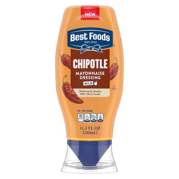 Best Foods Chipotle Squeeze Spread and Dressing, 11.5 Fluid Ounce -- 8 per case