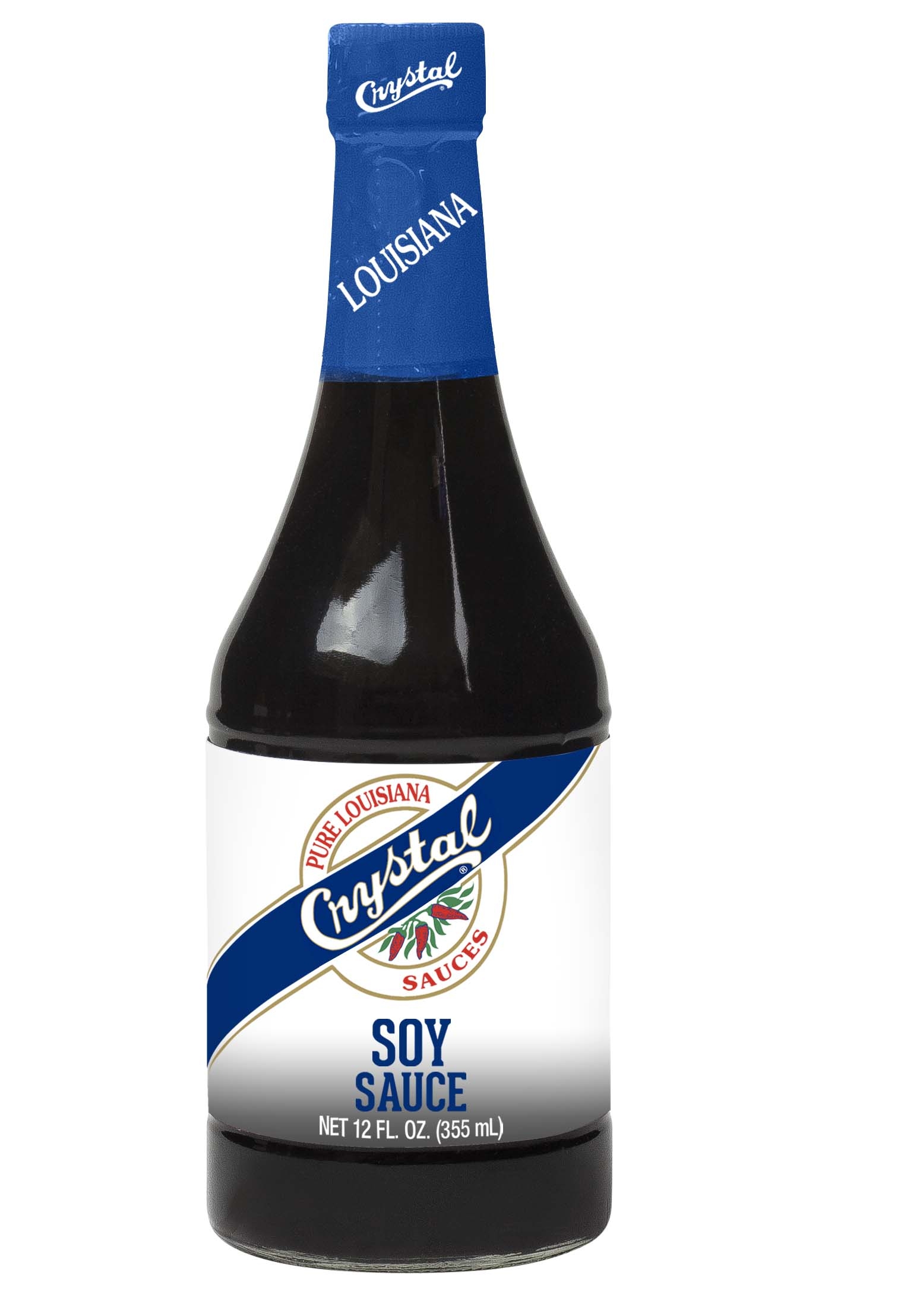 Crystal Glass Soy Sauce, 12 Ounce -- 12 Case
