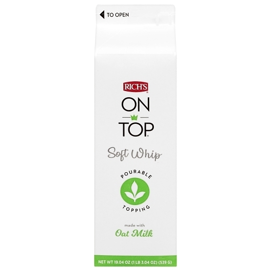 Richs On Top Oat Soft Whipped Topping, 1.19 Pound -- 12 per case