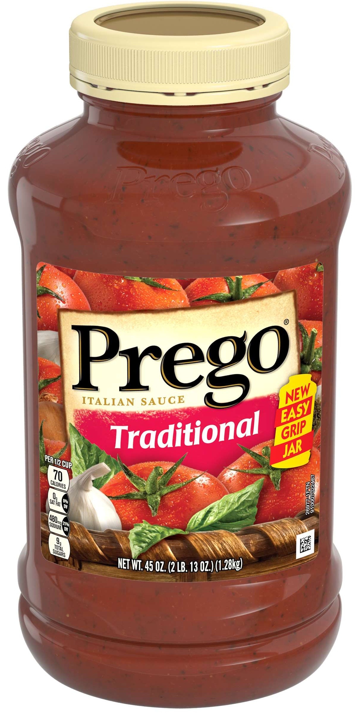 Prego Traditional Italian Sauce, 45 Ounce -- 6 per case