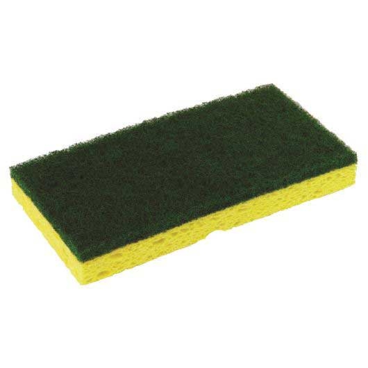 Disco Medium Duty Green Scrubber Sponge, 3.43 x 6.25 inch -- 40 per case