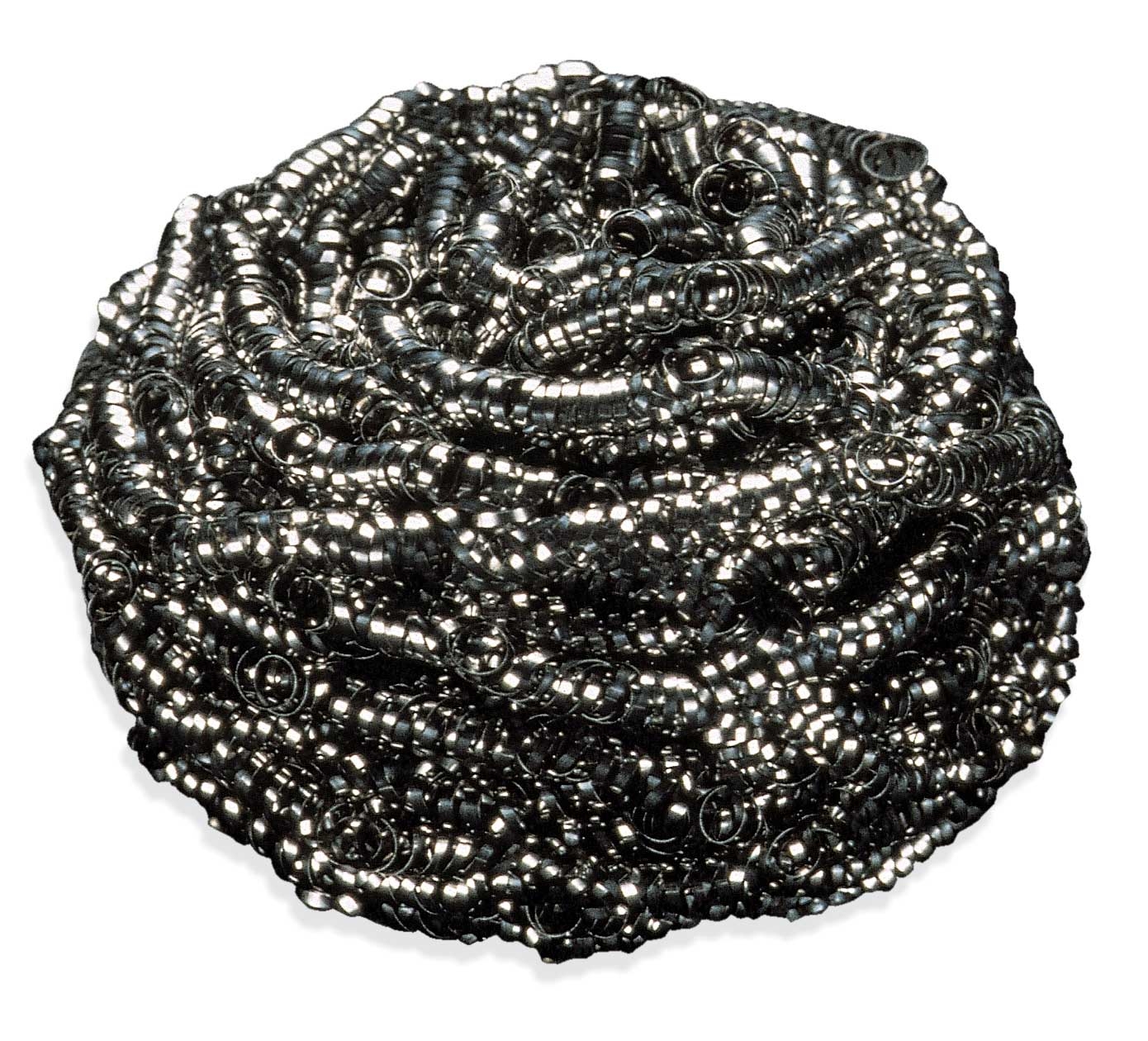 Disco Stainless Steel Silver Sponge Scrubber, 50 Gram -- 12 per case.