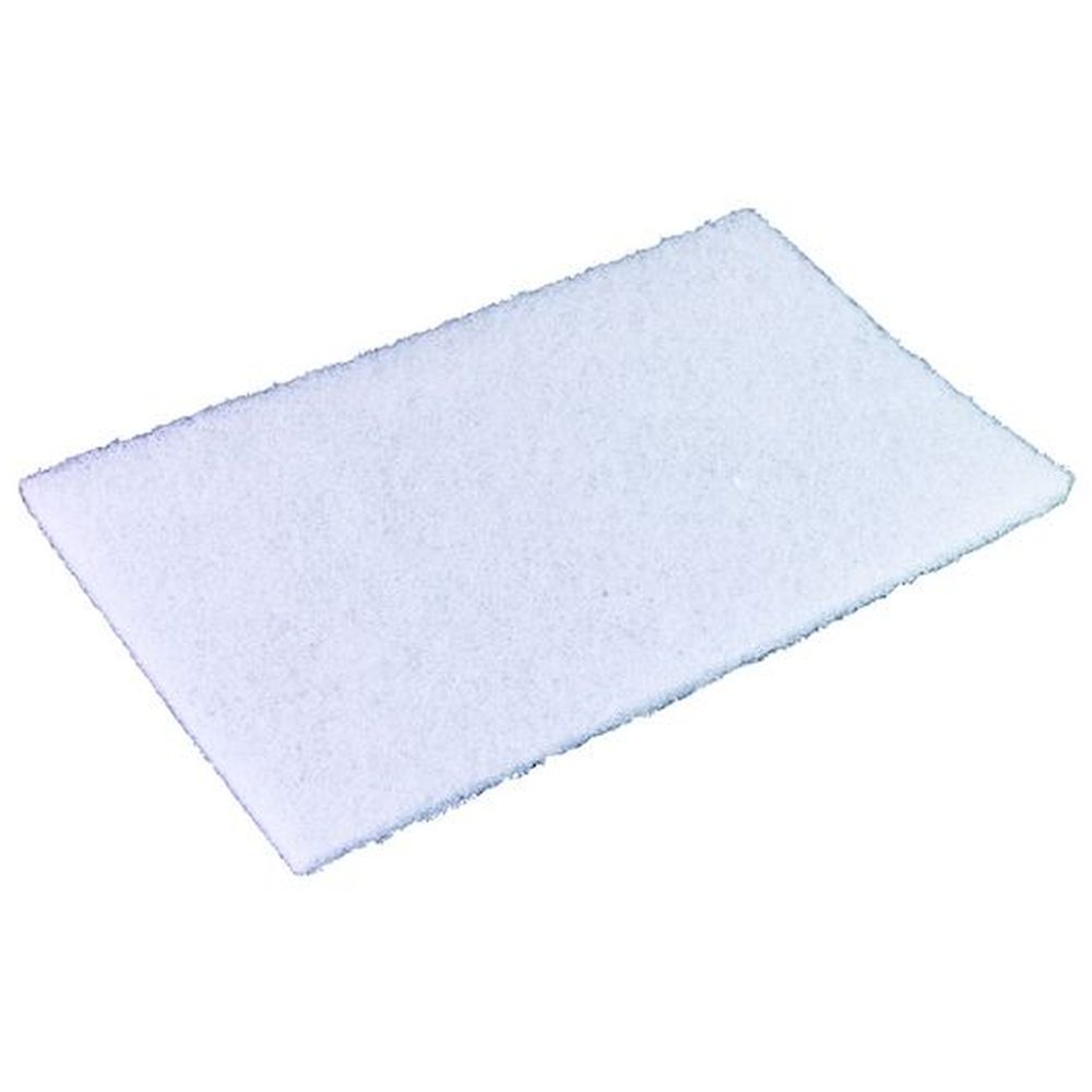 Disco White Light Duty Scouring Pad, 20 count