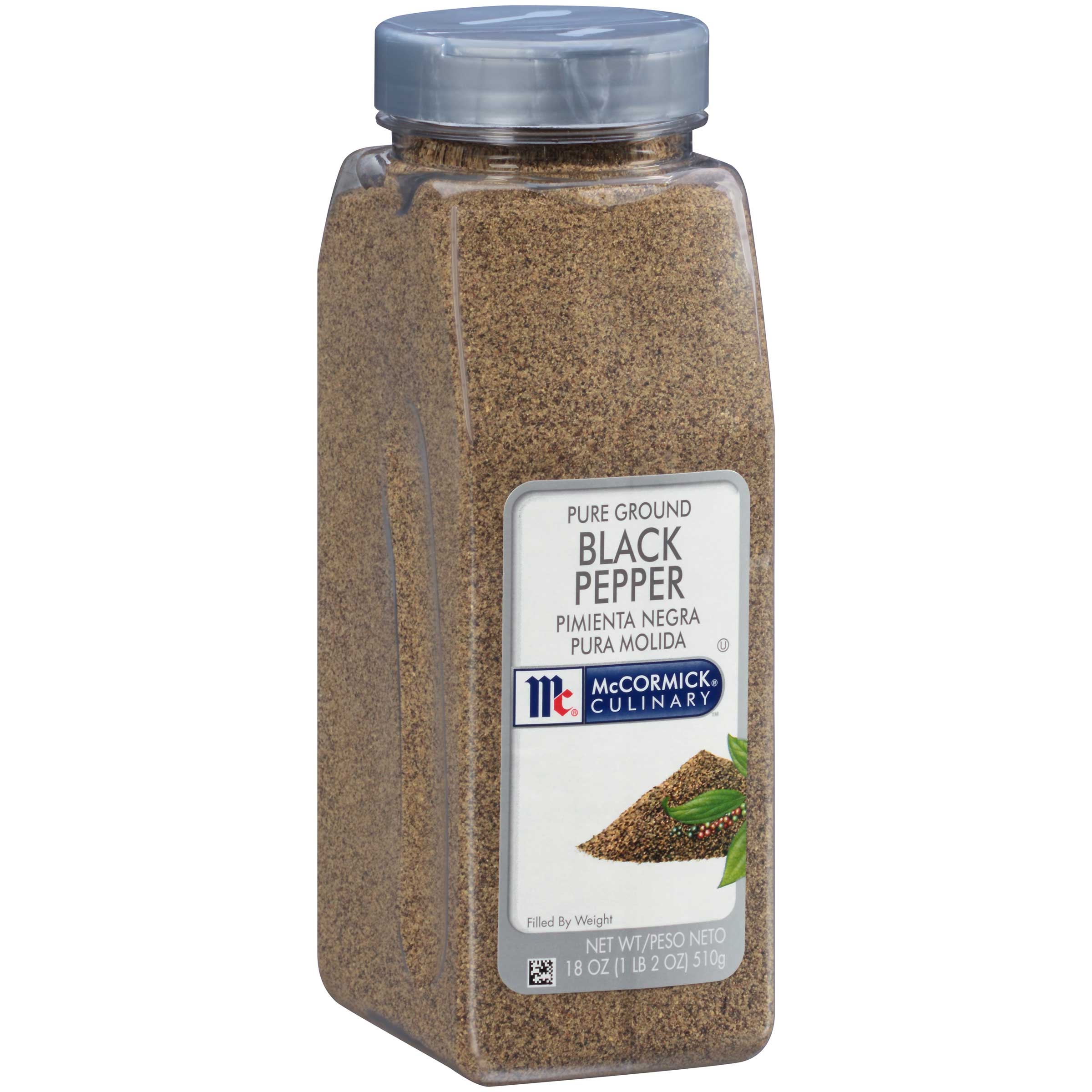McCormick Culinary Pure Ground Black Pepper, 18 oz. -- 6 per case
