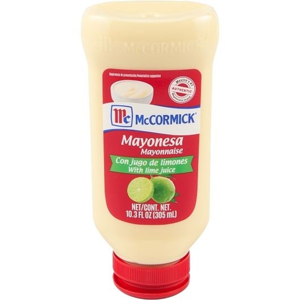Mccormick Mayonnaise with Lime, 10.3 Fluid Ounce Squeeze -- 6 per case