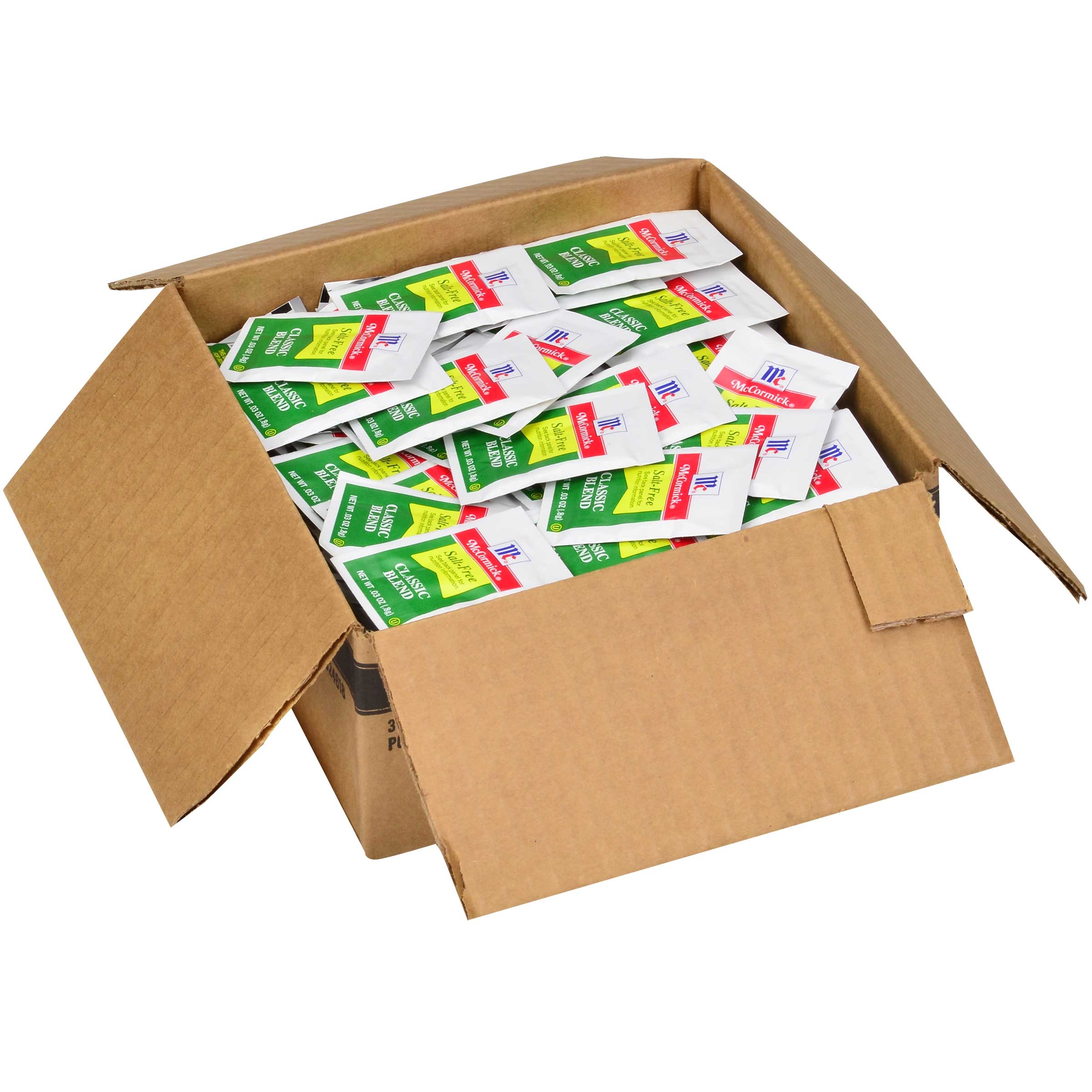 Mccormick Culinary Salt-free Classic Blend, 0.8 Gram -- 300 Per Case