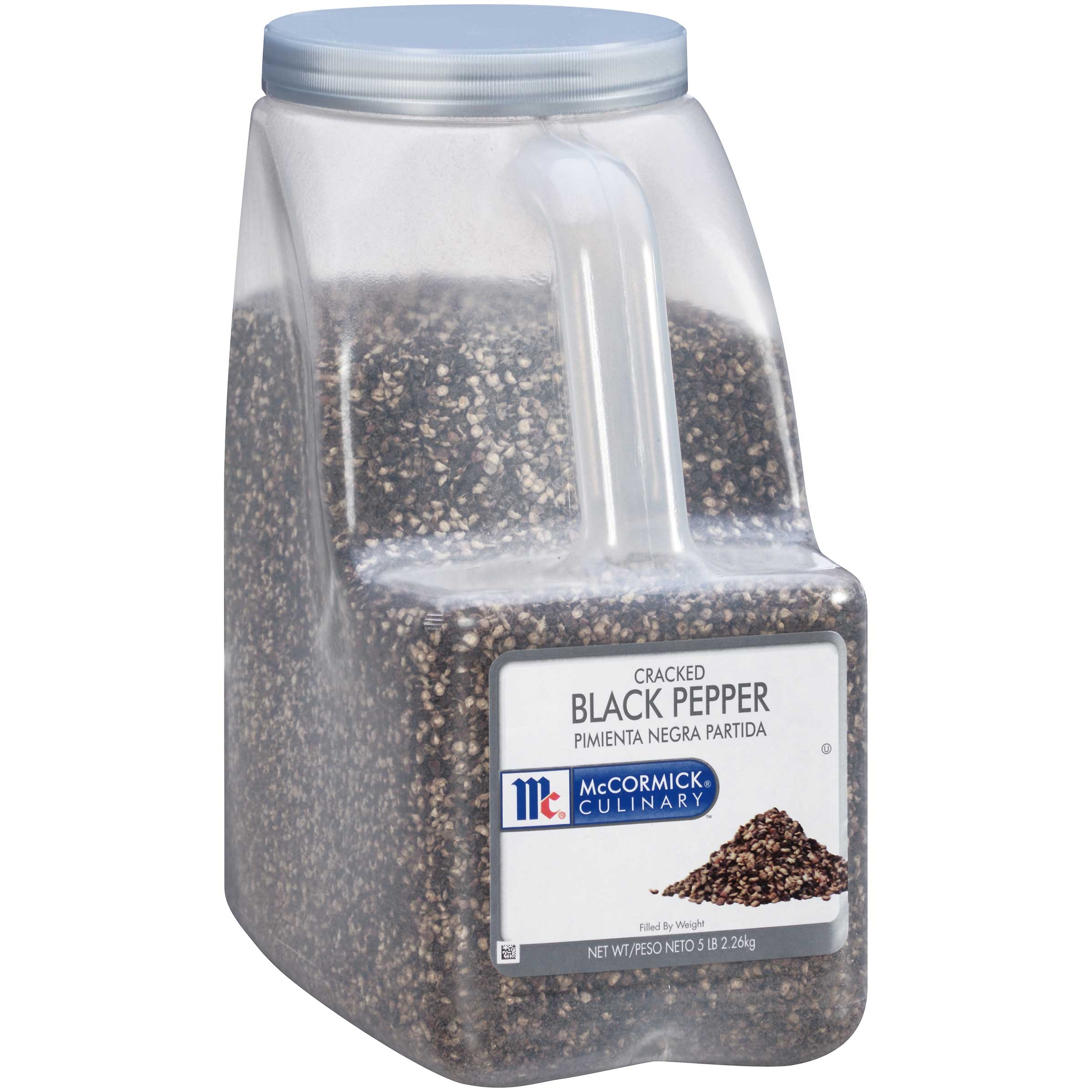 McCormick Culinary Cracked Black Pepper, 5 lbs. -- 3 per case