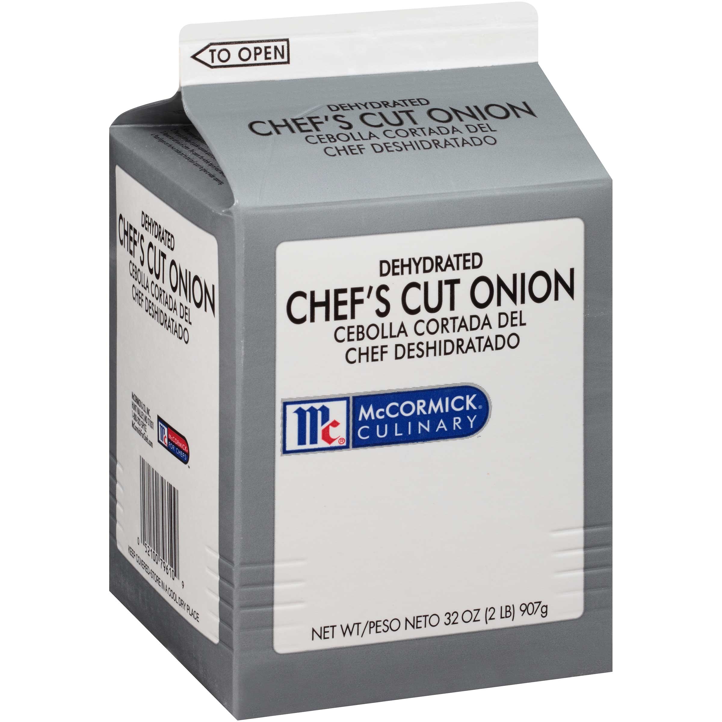 McCormick Culinary Chef`s Cut Onions, 2 lbs. -- 6 per case