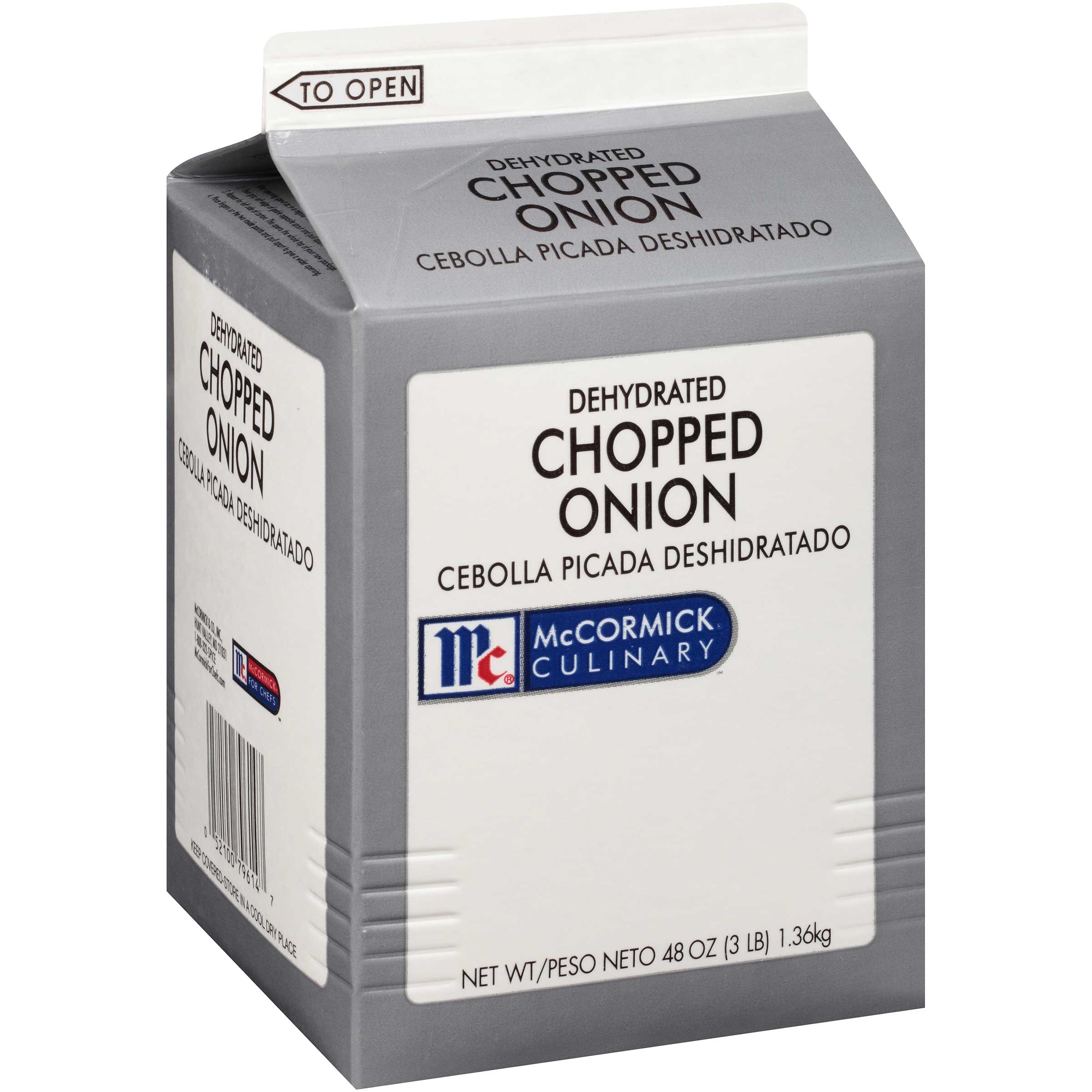 McCormick Culinary Chopped Onions, 3 lbs. -- 6 per case
