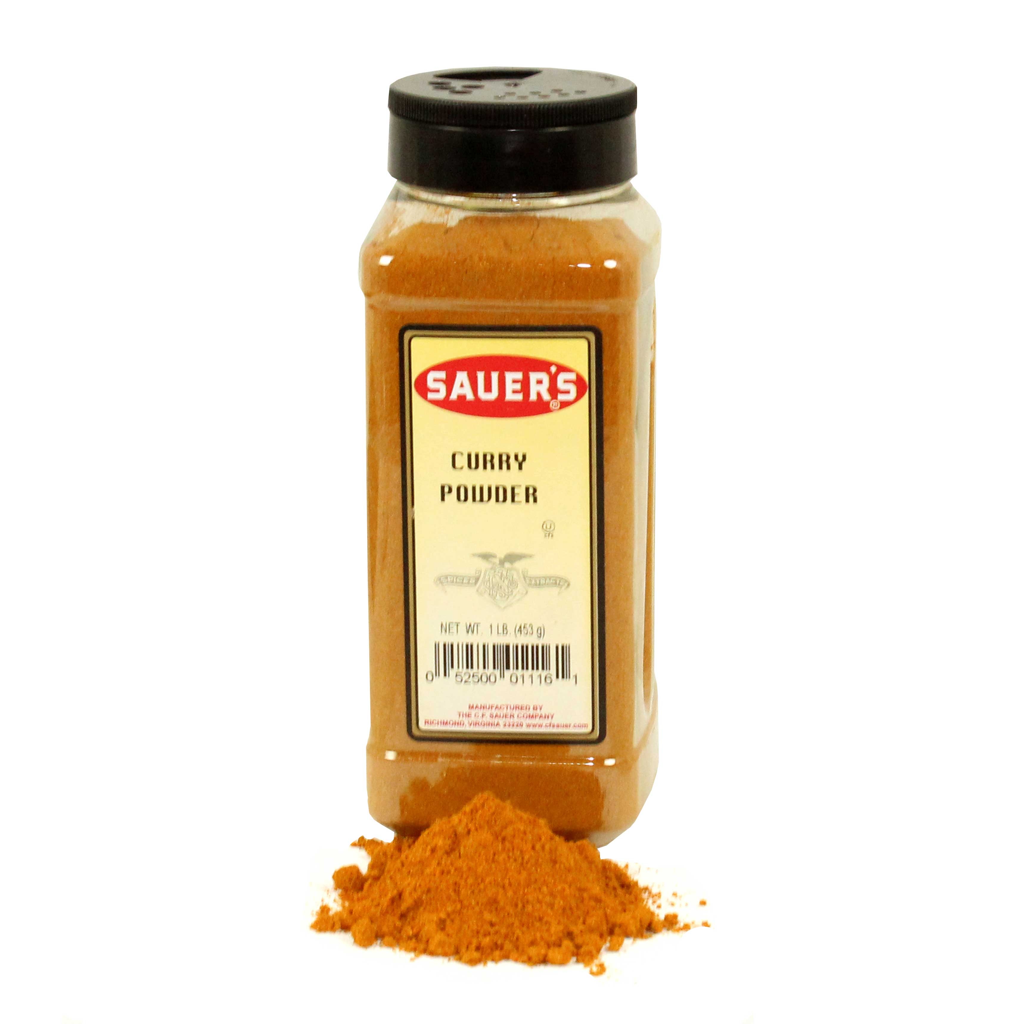 C.F. Sauer Foods Curry Powder, 1 Pound -- 6 per case.