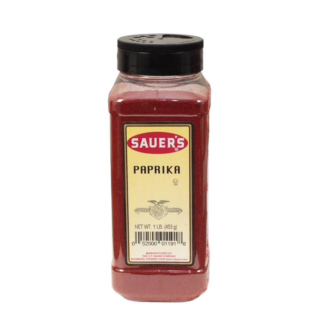 C.F. Sauer Foods Paprika, 1 Pound -- 6 per case.