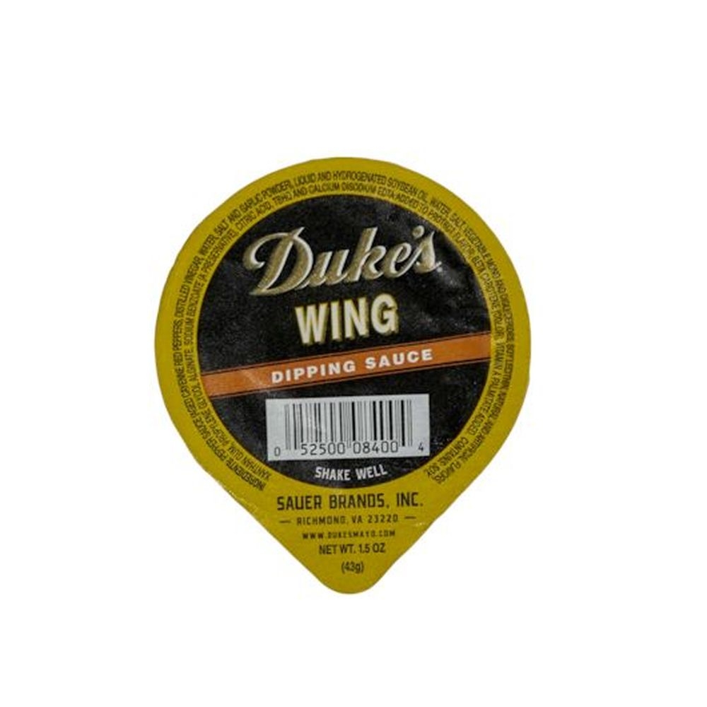 Dukes Single Serve Wing Sauce, 1.5 Ounce -- 120 per case