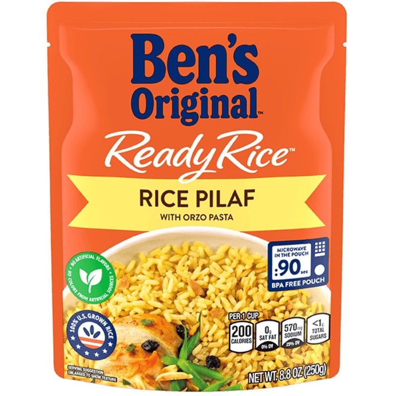 Ben's Original Ready Rice Pilaf, 8.8 Ounce -- 12 Per Case