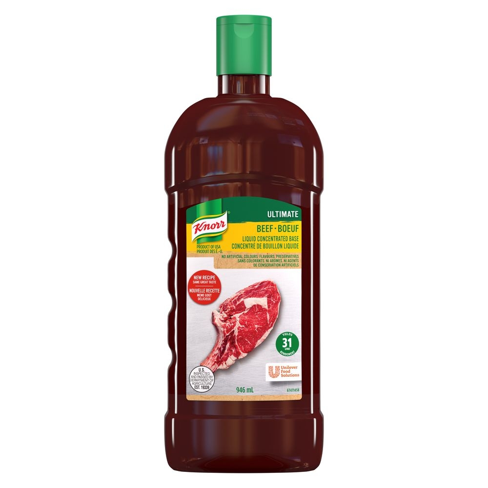 Single Knorr Professional Ultimate Beef Liquid Concentrated Stock Base, 32 ounce
