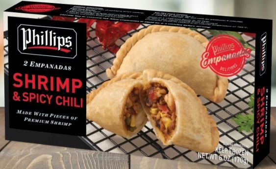 Phillips Shrimp Chili Con Carne Empanada, 2 count -- 12 per case