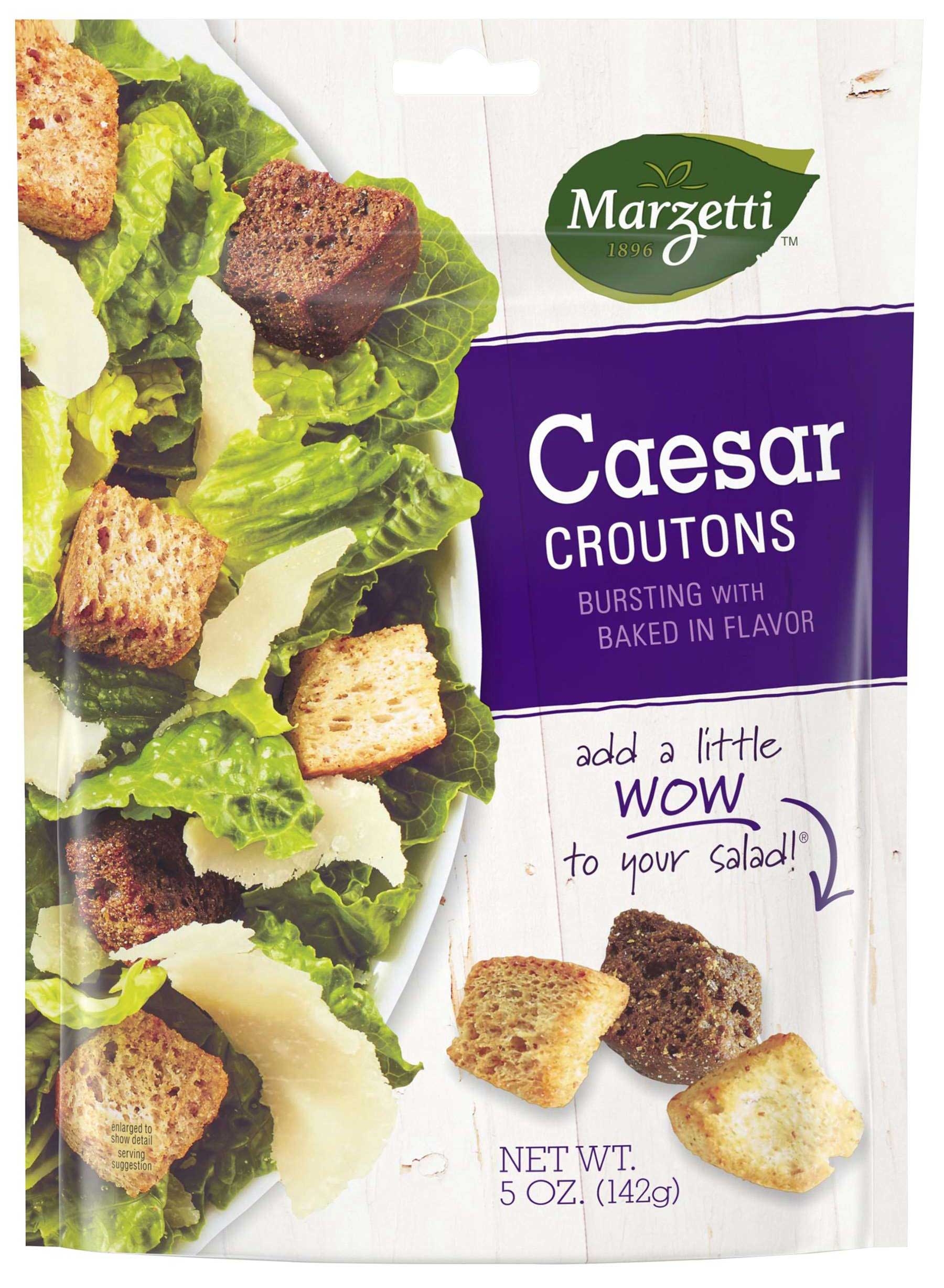 Marzetti Large Cut Caesar Croutons, 5 Ounce -- 12 per case