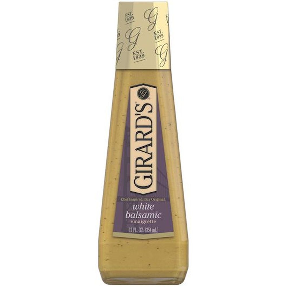 Girards White Balsamic Vinaigrette Dressing, 12 Fluid Ounce Bottle -- 6 per case