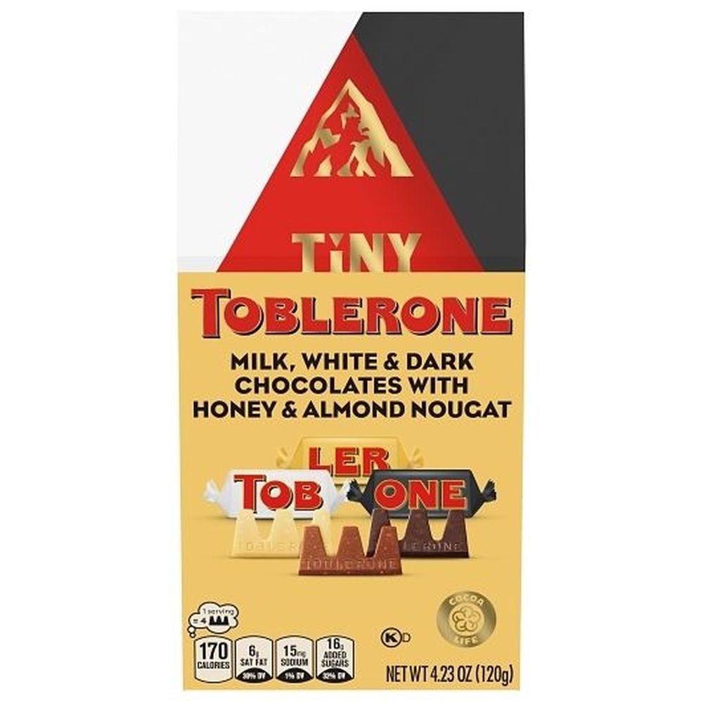 Toblerone Tiny Chocolate Bar - Variety, 4.23 Ounce -- 8 per case