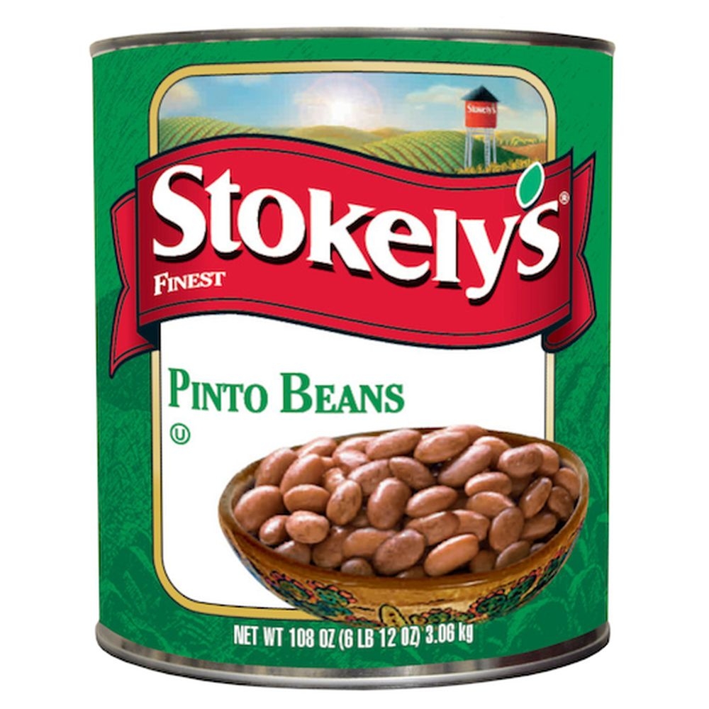 Stokely Pinto Bean, 108 Ounce -- 6 per case