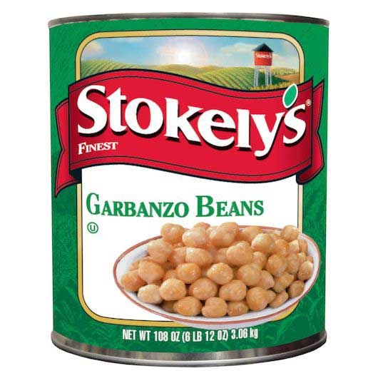 Stokely Garbanzo Beans, 108 Ounce -- 6 per case