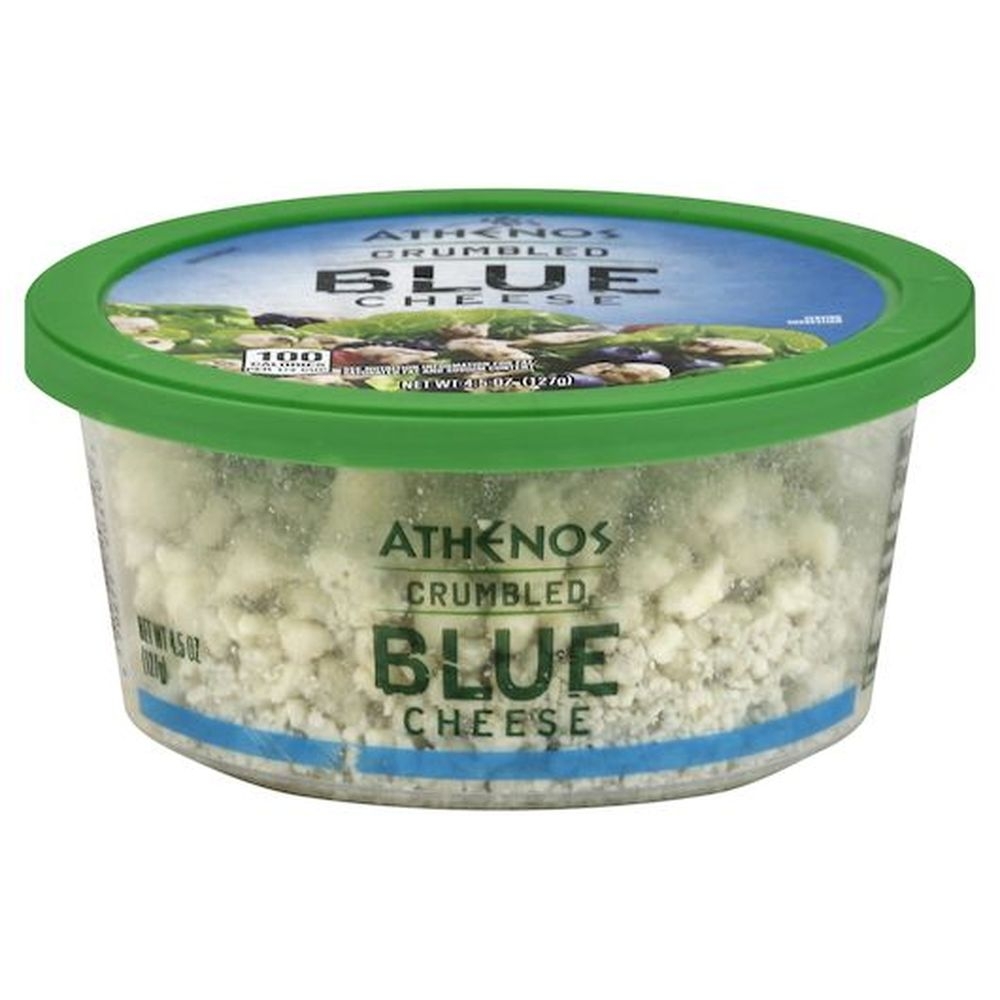 Athenos Crumbled Blue Cheese, 127 Gram -- 12 per case