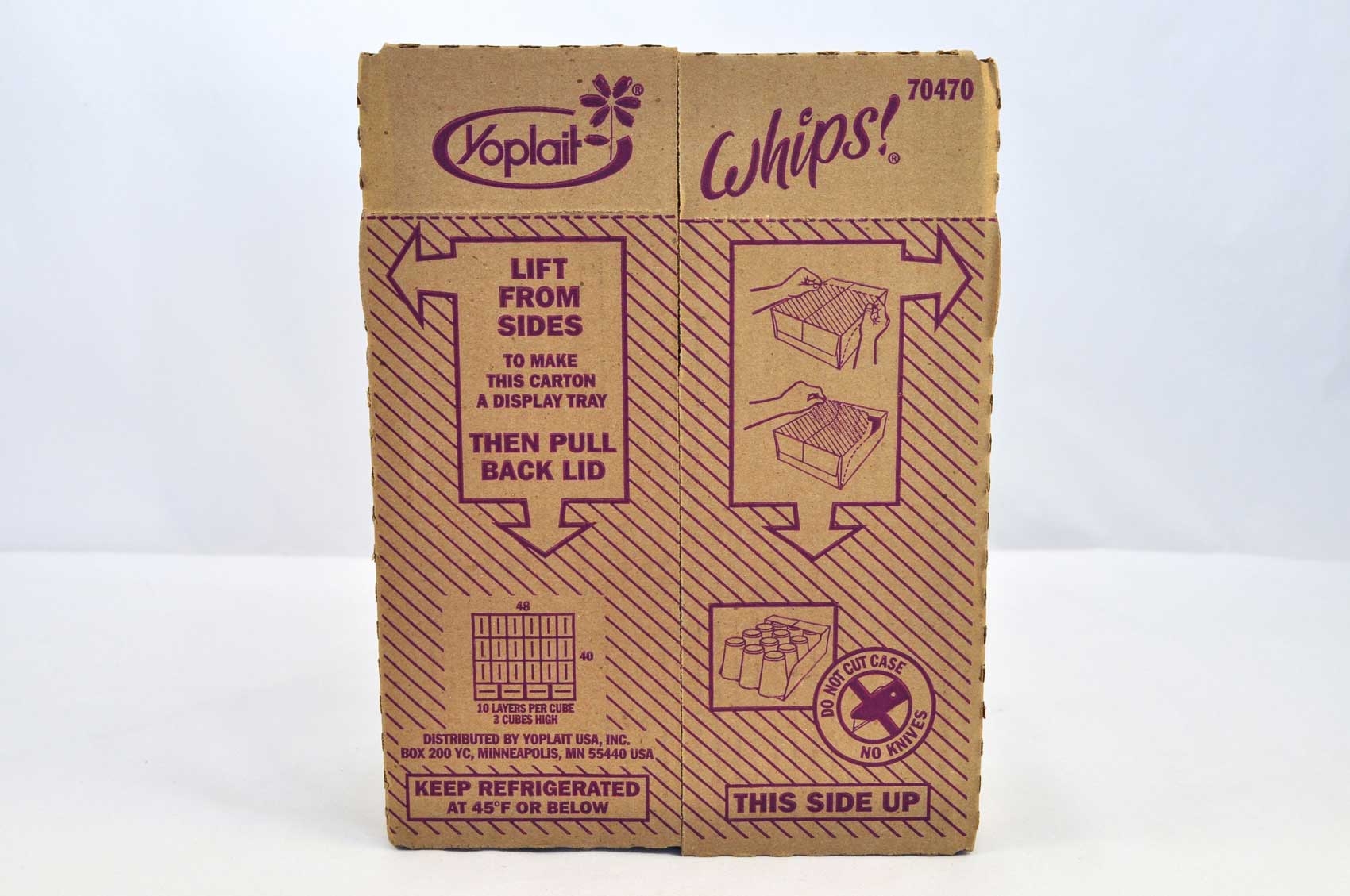 Yoplait Whips Strawberry Mist Yogurt, 4 Ounce -- 12 Per Case