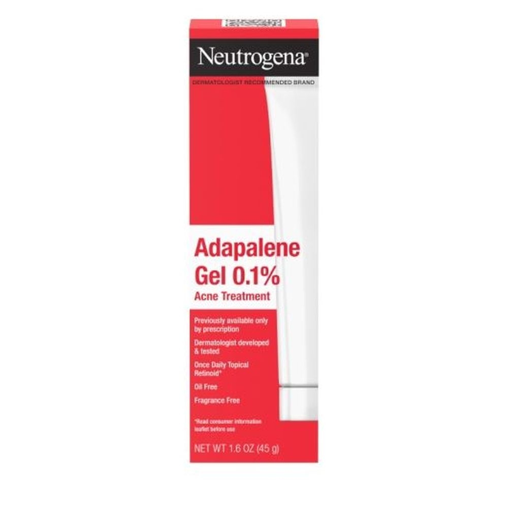 Neutrogena 0.1 Percent Adapalene Gel Acne Treatment, 1.6 Ounce -- 12 per case