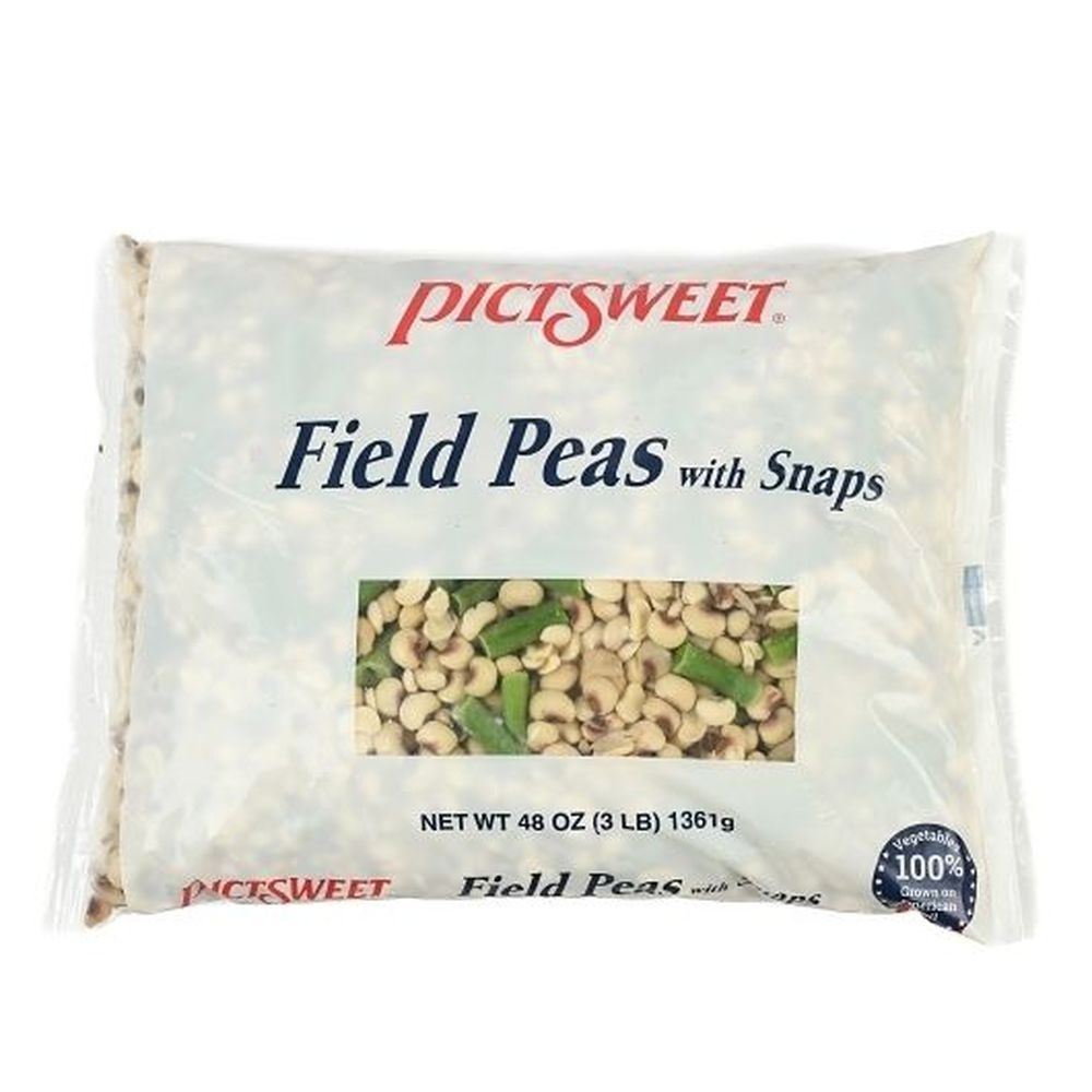Pictsweet Field Peas with Snaps, 3 Pound -- 12 per case