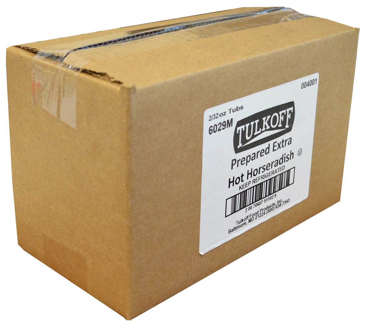 Tulkoff White Prepared Horseradish, 32 Ounce -- 6 Per Case