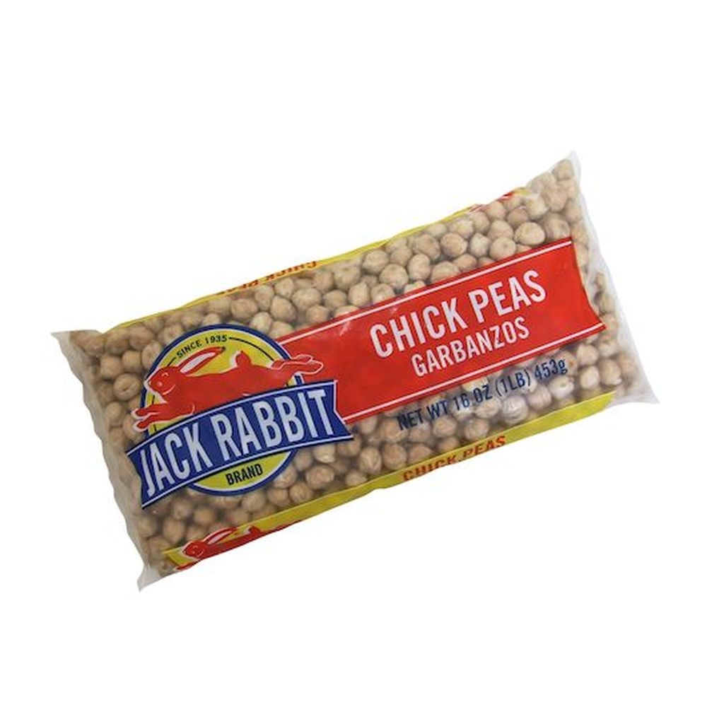 Jack Rabbit Garbanzo Beans, 1 Pound Bag -- 24 per case