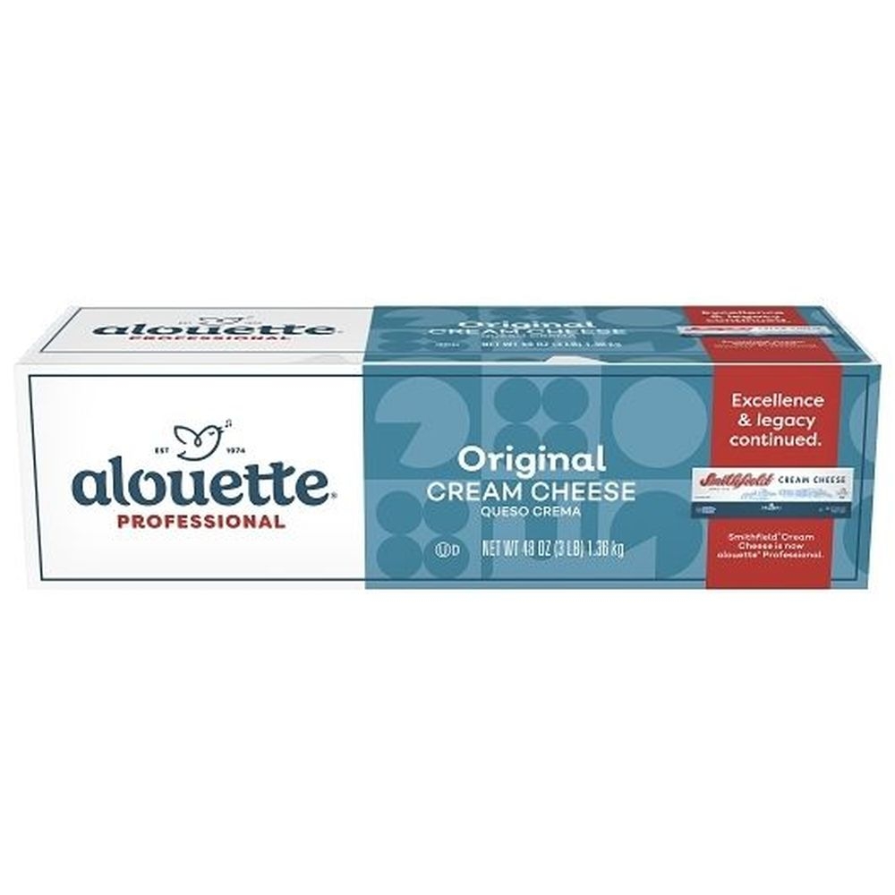 Alouette Professional Original Cream Cheese, 3 Pound -- 10 per case