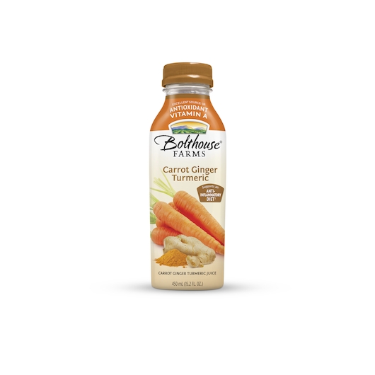 Bolthouse Farms Carrot Ginger Turmeric Juice, 15.2 Fluid Ounce -- 6 per case