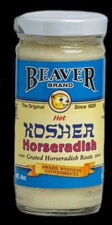 Beaver Hot Horseradish, 4 Ounce -- 12 per case