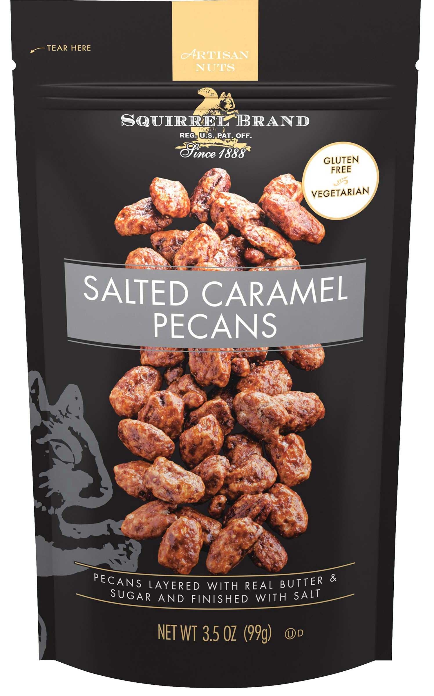 Squirrel Salted Caramel Pecan, 3.5 Ounce -- 6 per case