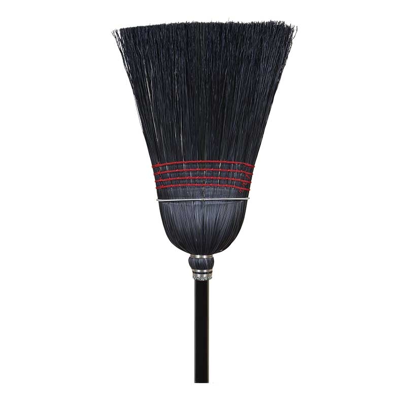 O Cedar Warehouse 100 Percent Black Corn Broom -- 6 per case.