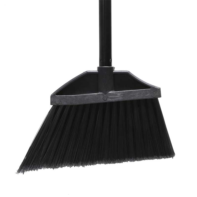 Broom, Small Angle Broom - Flagged Bristles --- 12 Count