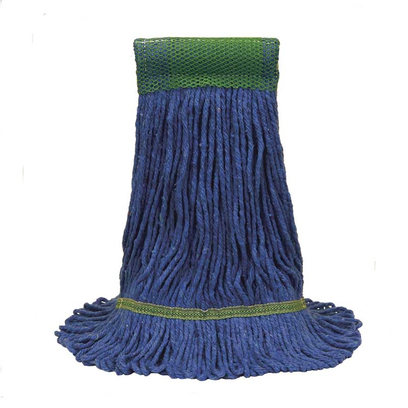 O Cedar MaxiClean Blue Medium Loop End Mophead -- 12 per case.