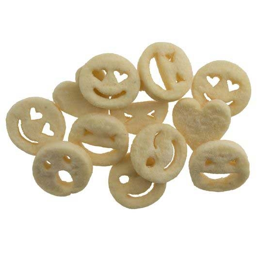 McCain Emoticons Crispy Mashed Potato Shapes, 4 Pound -- 6 per case
