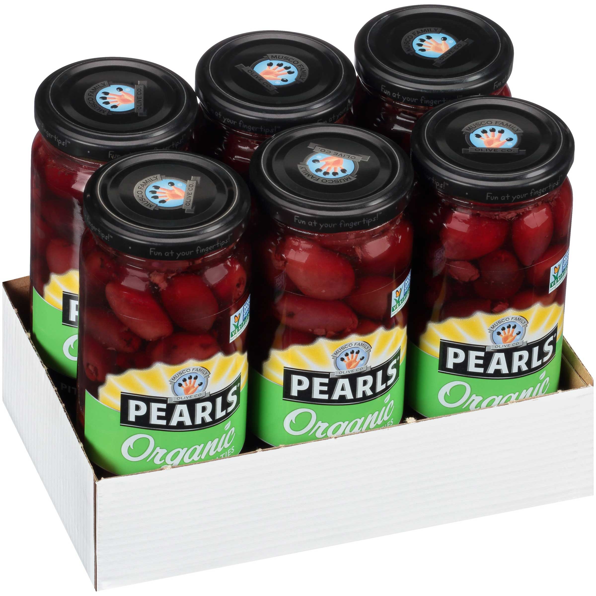 Pearls Organic Pitted Kalamata Olives, 6 Ounce -- 6 Per Case