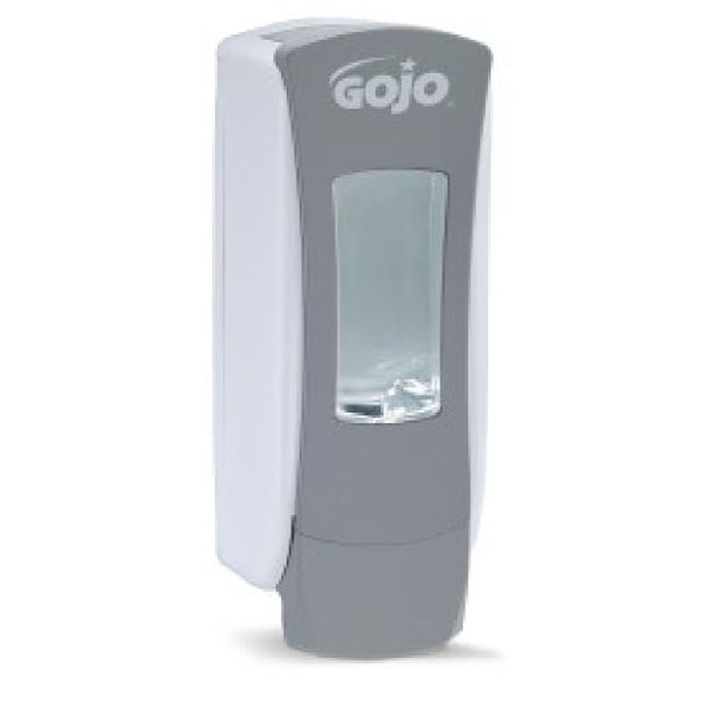 Gojo Grey and White Adx 12 Push-Style Dispenser for Gojo Foam Soap, 1250 Milliliter -- 6 per case