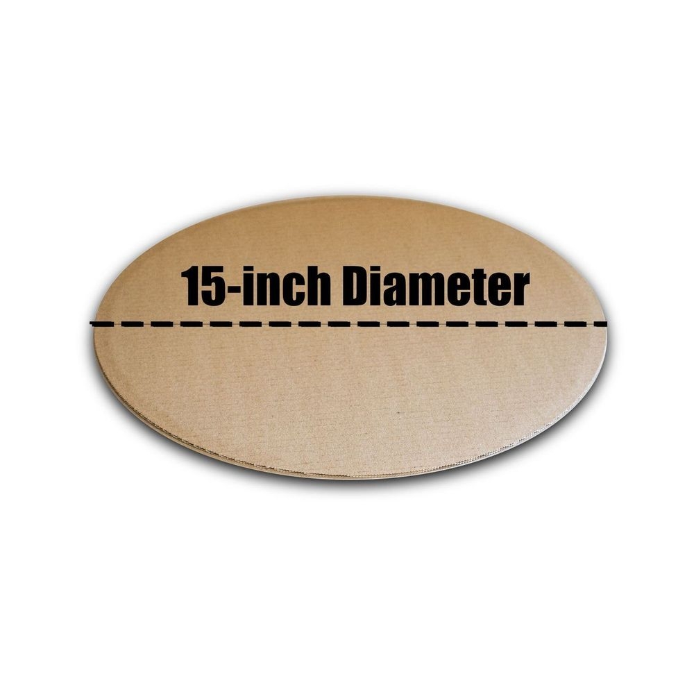 Dynamic 15 inch Cardboard Pizza Cake Round, 100 count